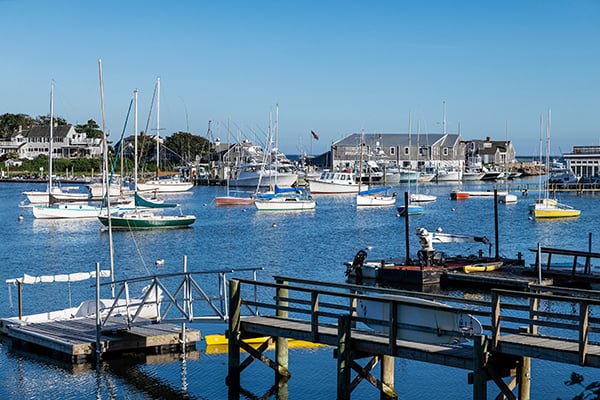 Boats in Harbor Harwichport