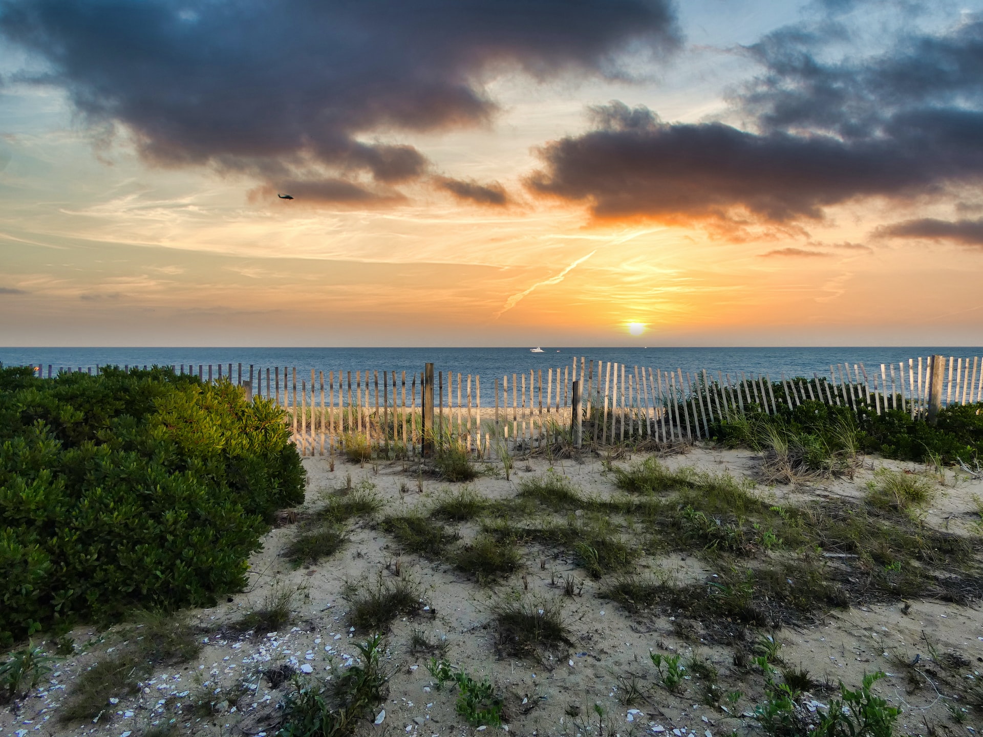 Beach in Mashpee MA