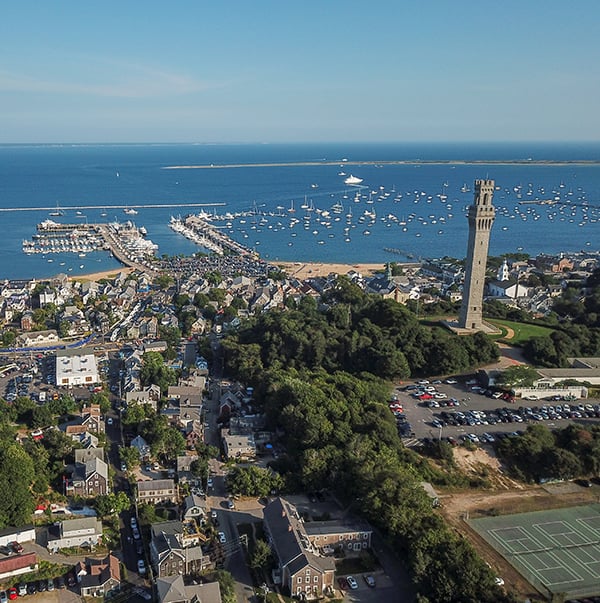 Provincetown aerial view