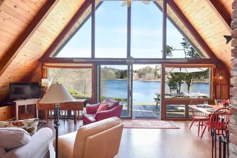 Photo of Del Mar #15544 - Dream Waterfront A-Frame in Orleans!