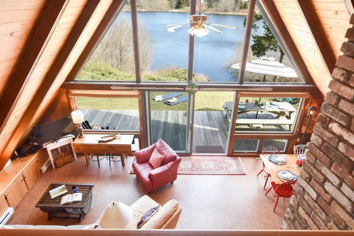 Photo 4 of Del Mar #15544 - Dream Waterfront A-Frame in Orleans!