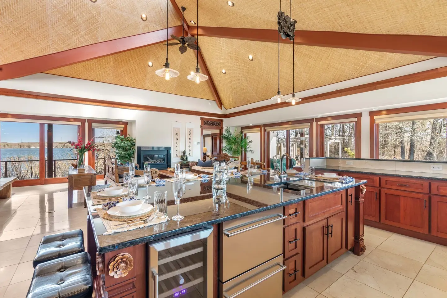 Photo 7 of Del Mar #21024 - Panoramic Bali-Style Retreat on Wequaquet Lake!