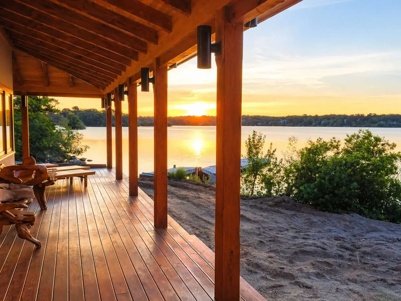 Photo 2 of Del Mar #21024 - Panoramic Bali-Style Retreat on Wequaquet Lake!